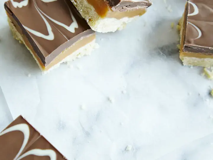 chocolate caramel millionaire bars