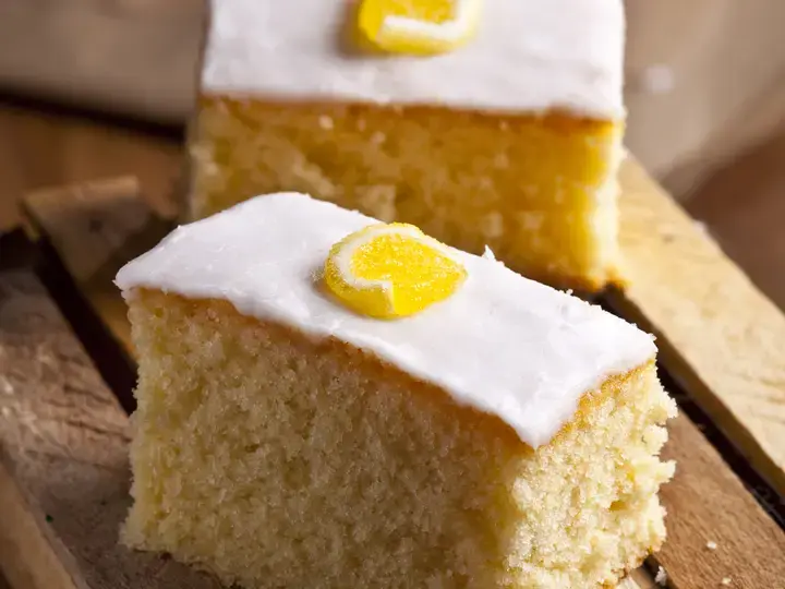 Lemon Infused Poke Cake