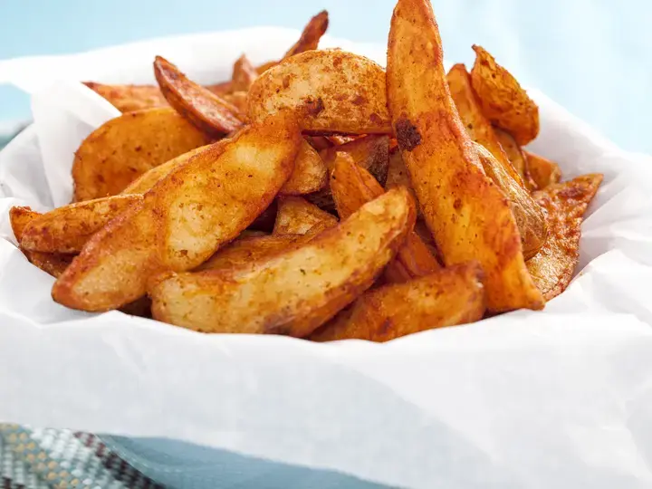 spicy potato wedges