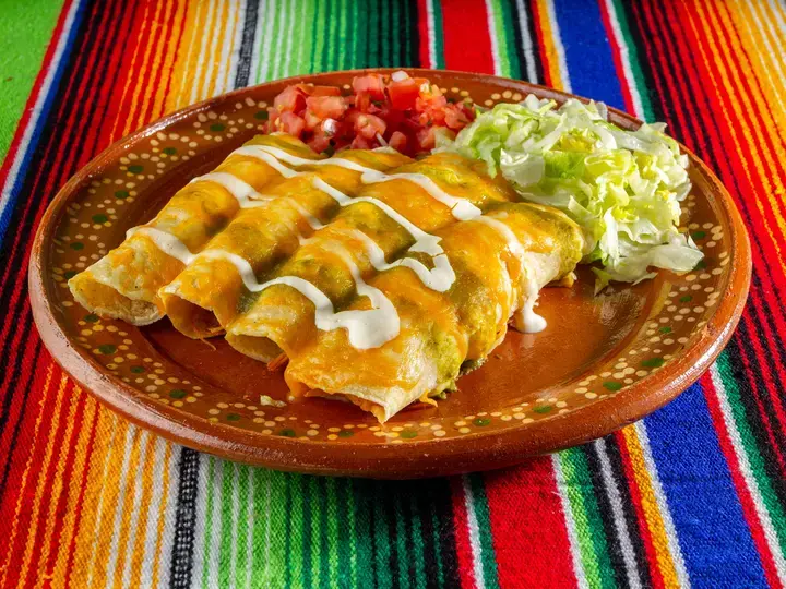 Cheesy Beef Enchiladas