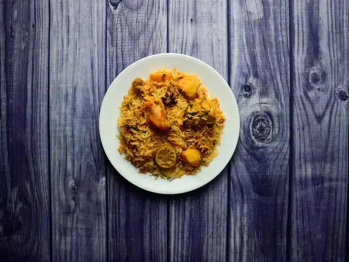 Sindhi Biryani with Potatoes