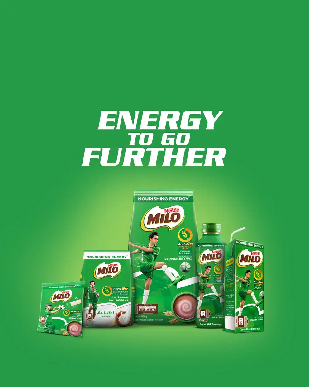 MILO Products page