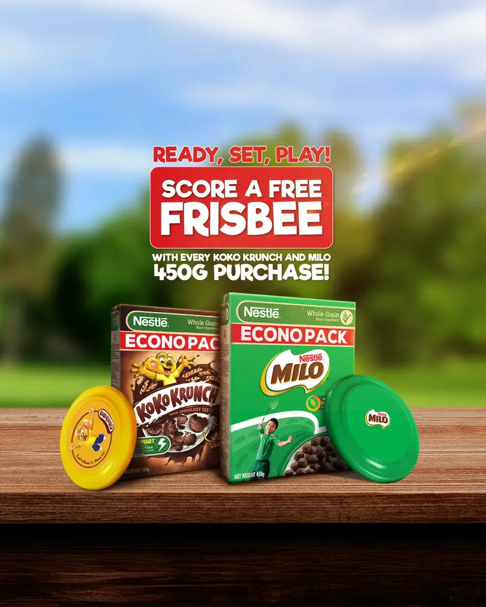NESTLÉ BREAKFAST CEREALS® Promotions page