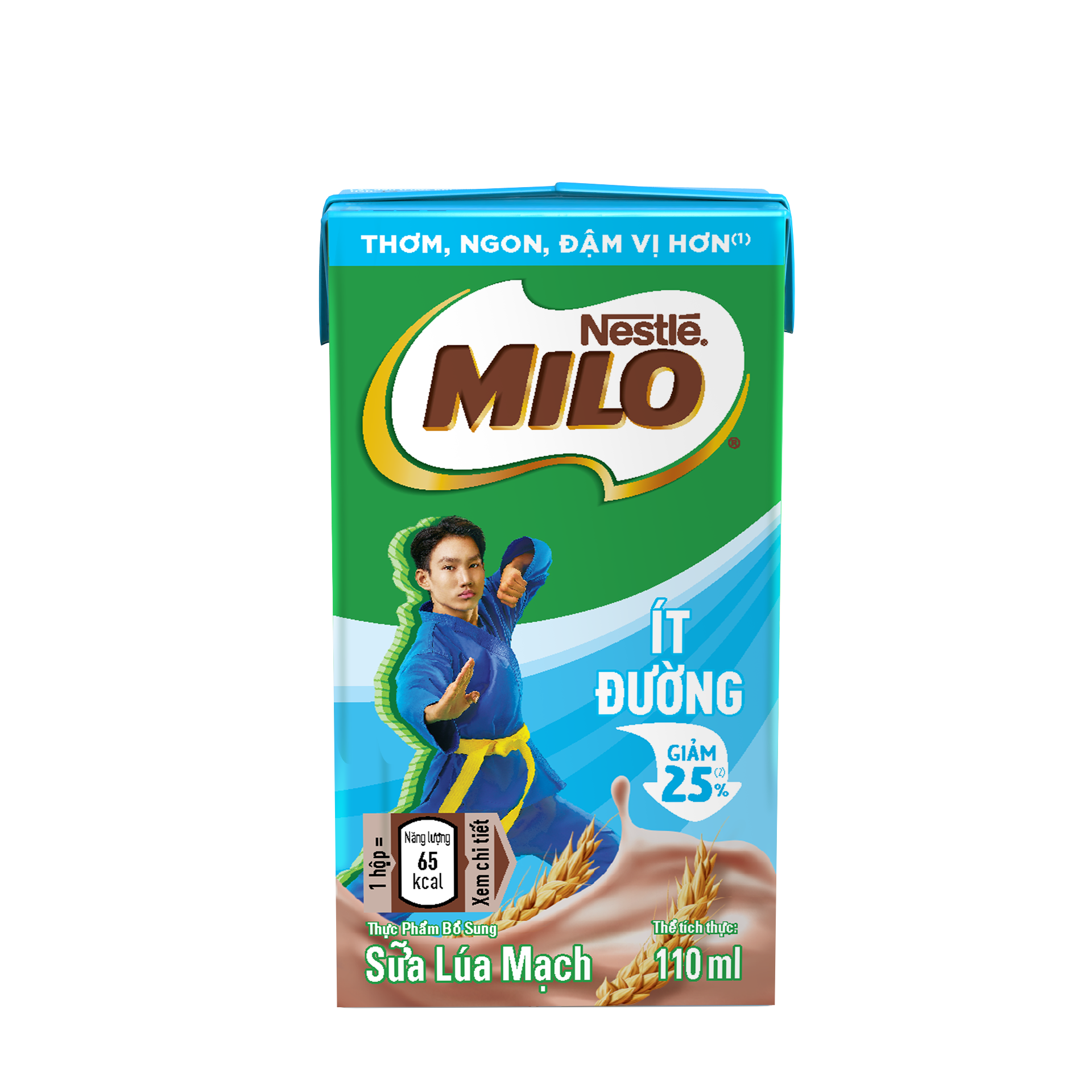 MILO HỘP ÍT ĐƯỜNG 110ML*