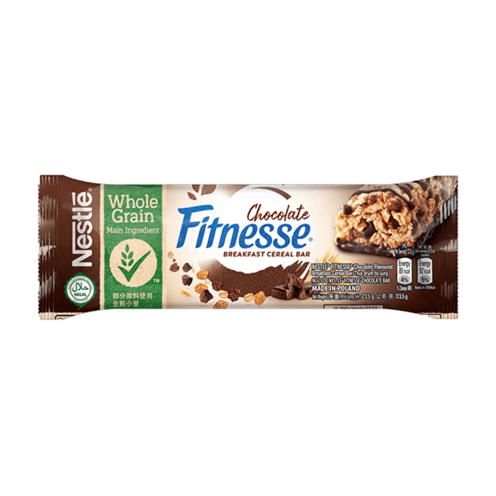 Ngũ cốc Nestlé Fitness dạng thanh vị Sôcôla 23,5g