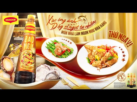 Preview image for the video "DẦU HÀO MAGGI XÀO ÓNG ÁNH - ƯỚP MỌNG MỀM, NAY CÓ THÊM DẦU HÀO BÀO NGƯ CAO CẤP MỚI!".