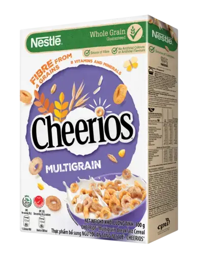 Thực phẩm bổ sung Ngũ cốc ăn sáng NESTLÉ NESTLE CHEERIOS 18x300g XK