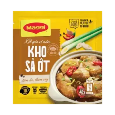 Xốt gia vị nền MAGGI Kho sả ớt - 60 G