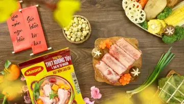 Canh Sườn Ngũ Sắc