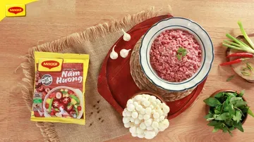 Canh rau răm bò bằm 1