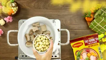 Canh Sườn Ngũ Sắc