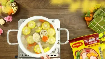 Canh Sườn Ngũ Sắc