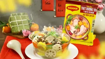 Canh Sườn Ngũ Sắc