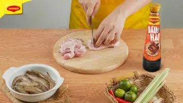 Tôm xào sả tắc