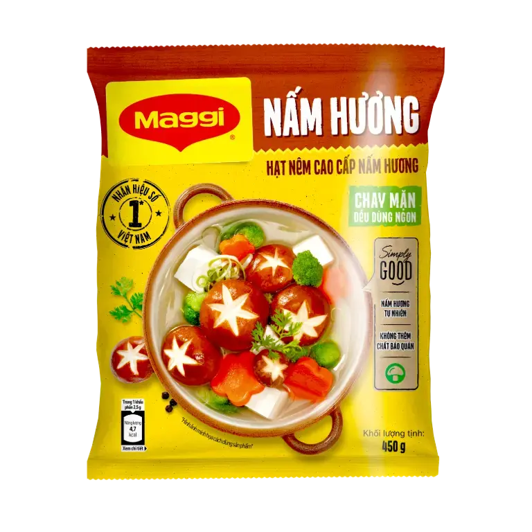 Hạt nêm cao cấp MAGGI Nấm Hương - 450 G