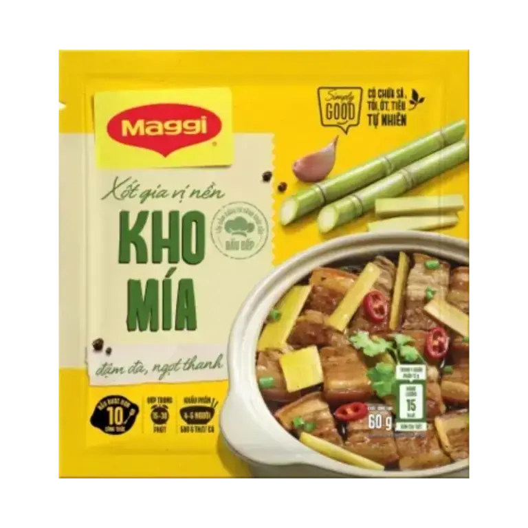 Xốt gia vị nền MAGGI Kho mía - 60 G.