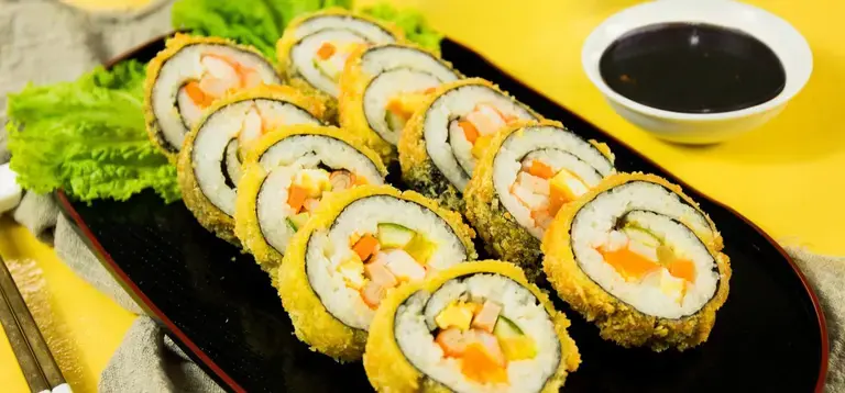 Banner kim bắp hải sản trứng