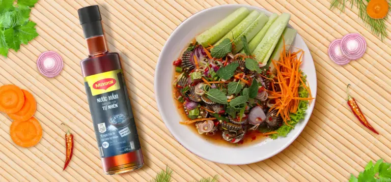 Gỏi Sò Huyết Thái Lan