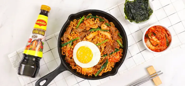 Mì Xào Hàn Quốc