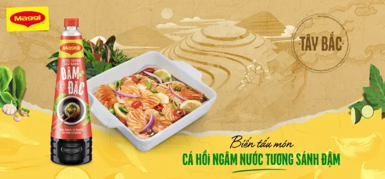 Cá Hồi Ngâm Nước Tương