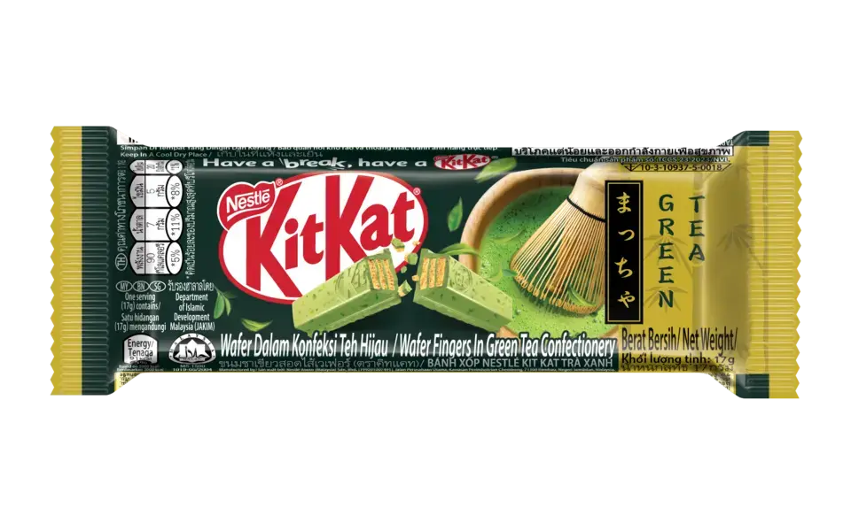 Bánh xốp Nestlé KIT KAT trà xanh