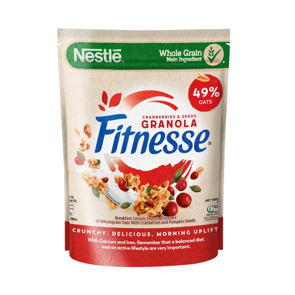 Thực phẩm bổ sung Ngũ cốc ăn sáng NESTLÉ FITNESSE GRANOLA