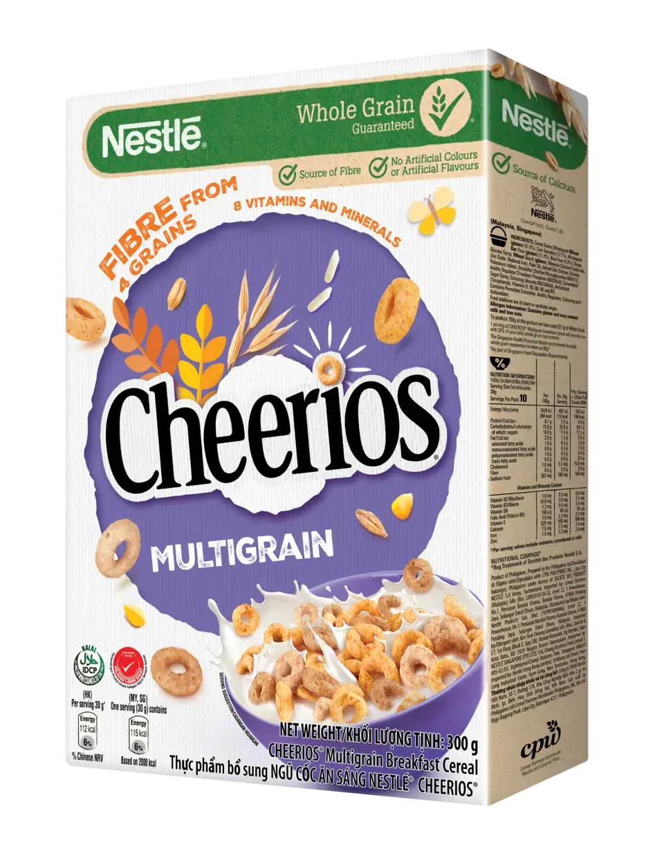 Thực phẩm bổ sung Ngũ cốc ăn sáng NESTLÉ NESTLE CHEERIOS 18x300g XK