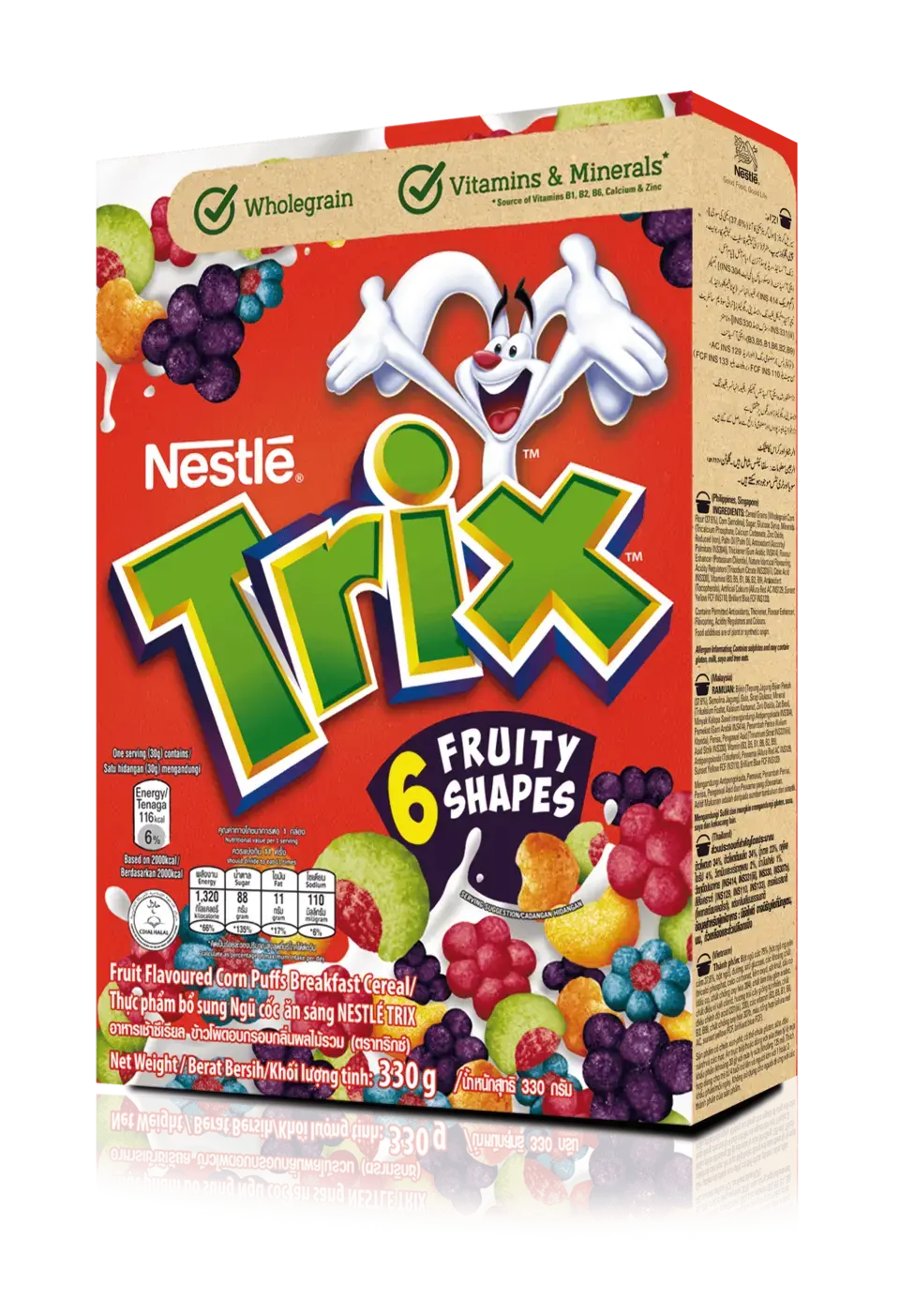 Thực phẩm bổ sung Ngũ cốc ăn sáng NESTLÉ TRIX 18x330g XK