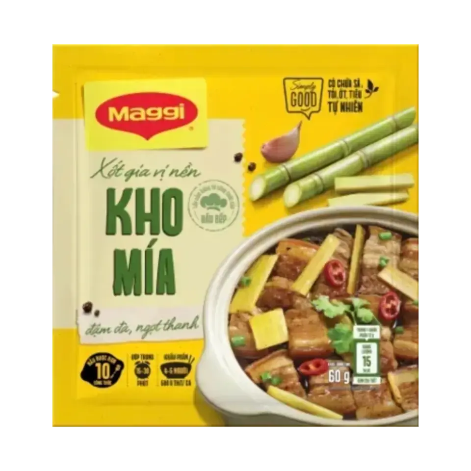 Xốt gia vị nền MAGGI Kho mía - 60 G.