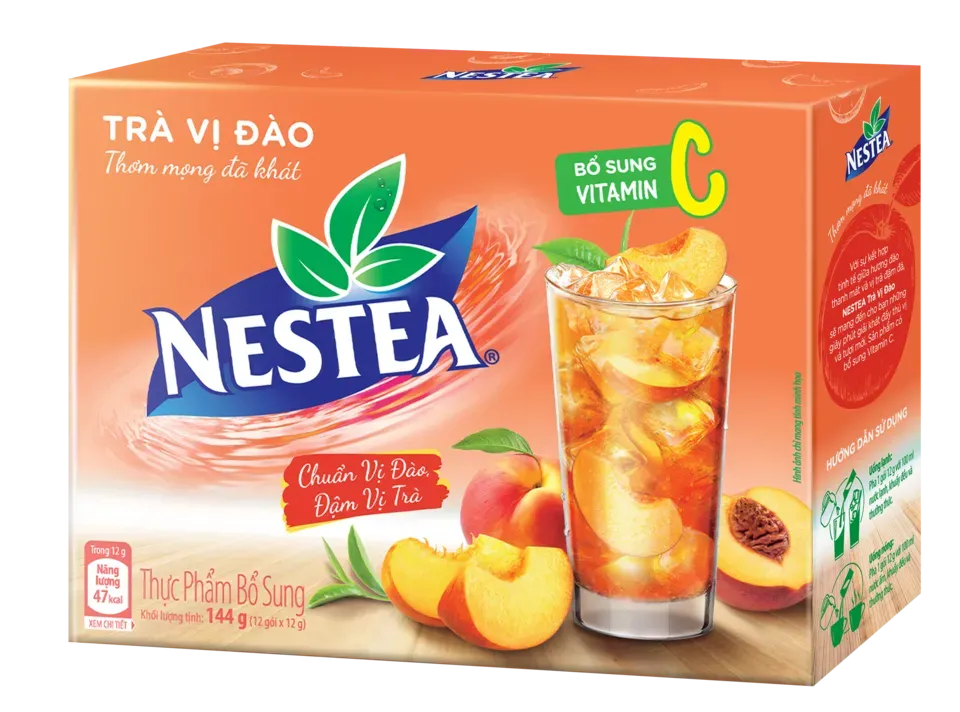 NESTEA - MOCKUP BOX PEACH