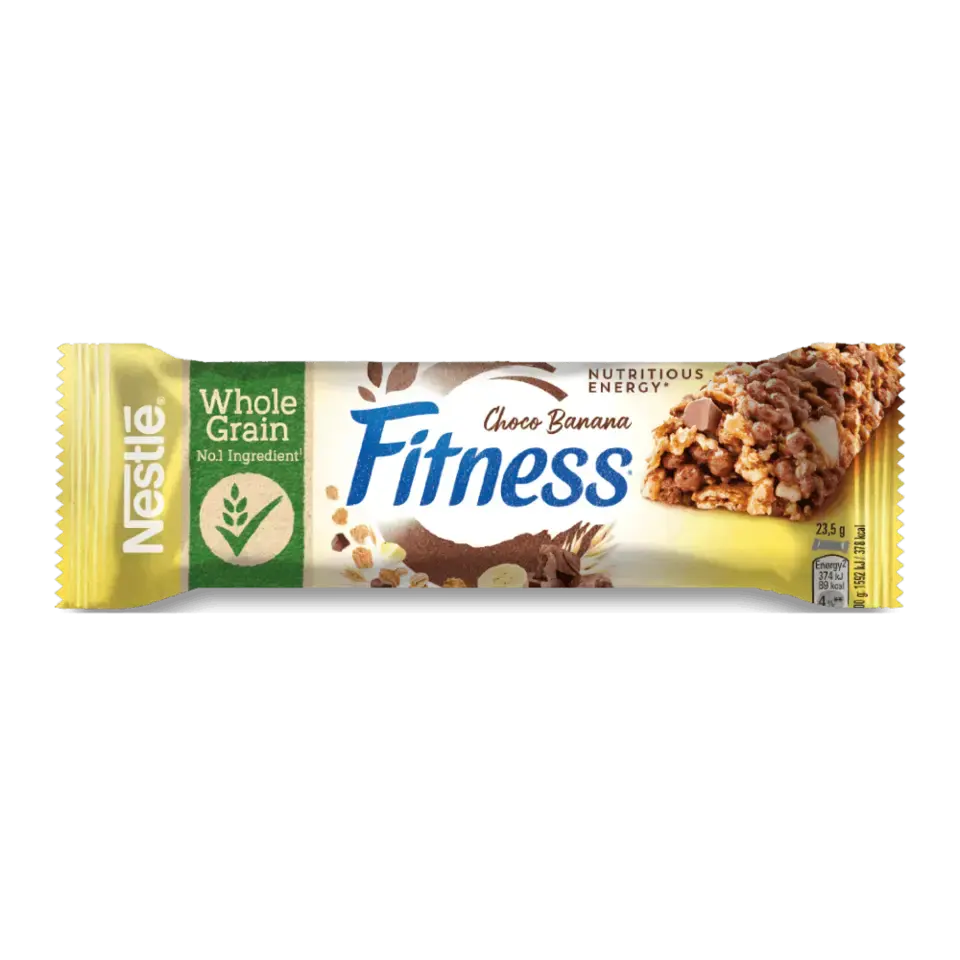 Ngũ cốc Nestlé Fitness dạng thanh vị chuối 23,5g