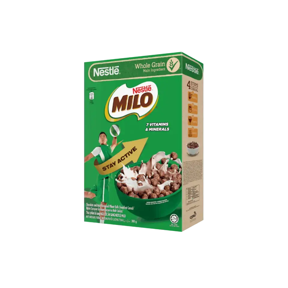 Thực phẩm bổ sung Ngũ cốc ăn sáng Nestlé MILO 18x300g