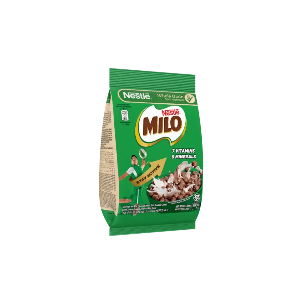 Thực phẩm bổ sung Ngũ cốc ăn sáng Nestlé MILO 24x70g