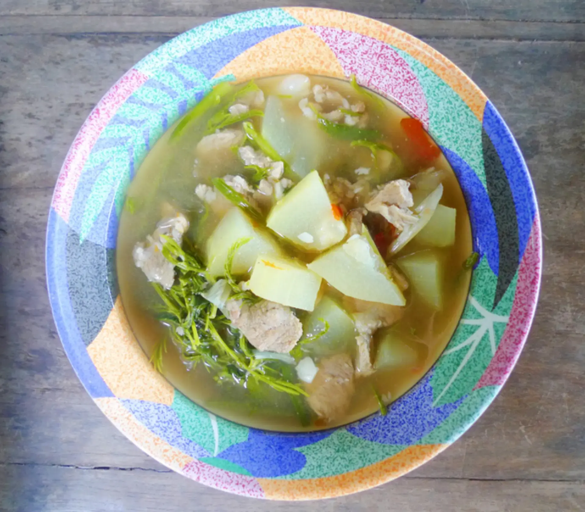 Cách nấu canh bí thịt bằm mộc nhĩ đơn giản, ngon miệng