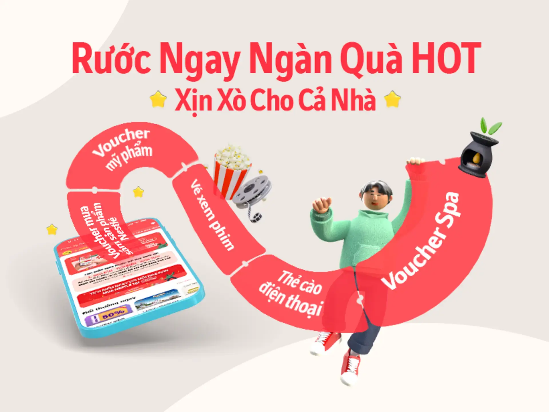 Rước ngay ngàn quà HOT xịn xò cho cả nha. Đăng ký ngay