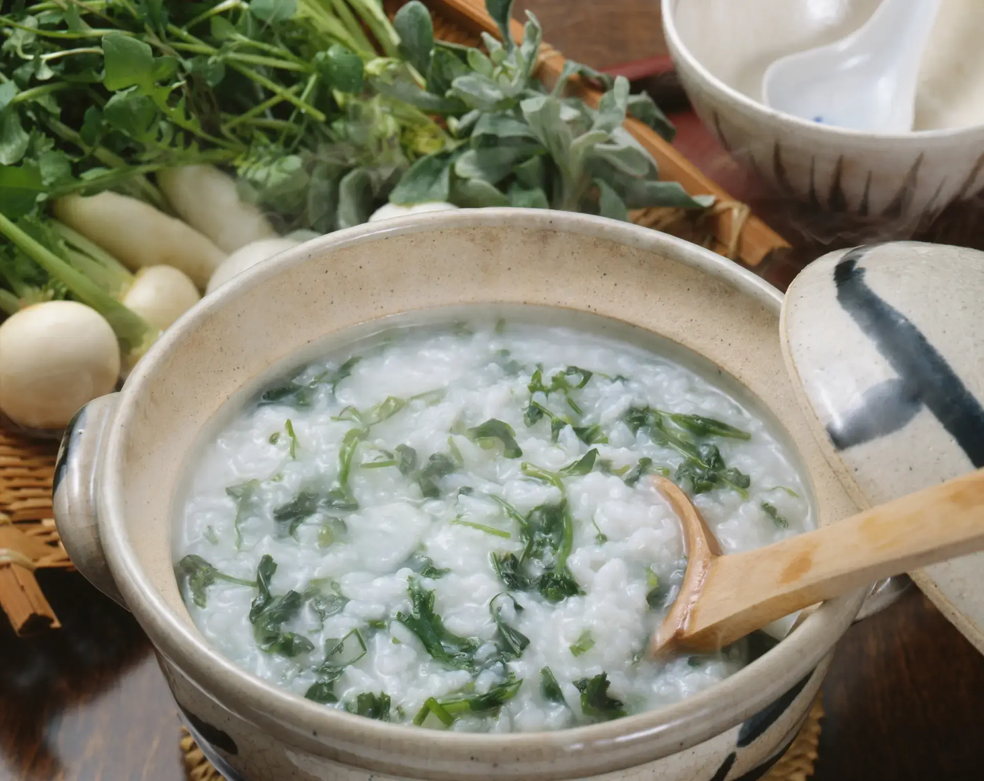 món cháo lươn cải xoong cà rốt thơm ngon bắt vị