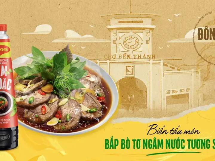 Bắp Bò Tơ Ngâm Xì Dầu