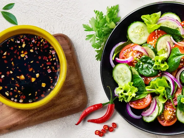 Sốt dầu giấm Maggi