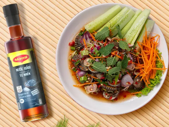 Gỏi Sò Huyết Thái Lan