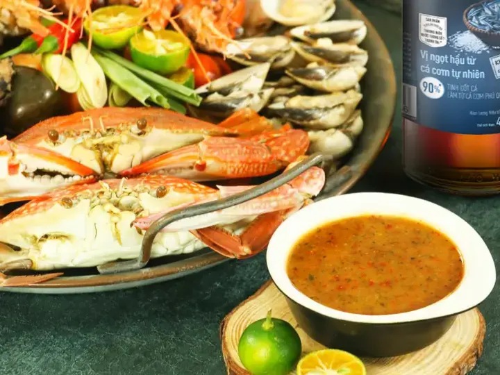 Nước chấm muối ớt xanh đỏ